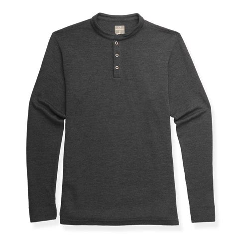 Merino Wool Henley 